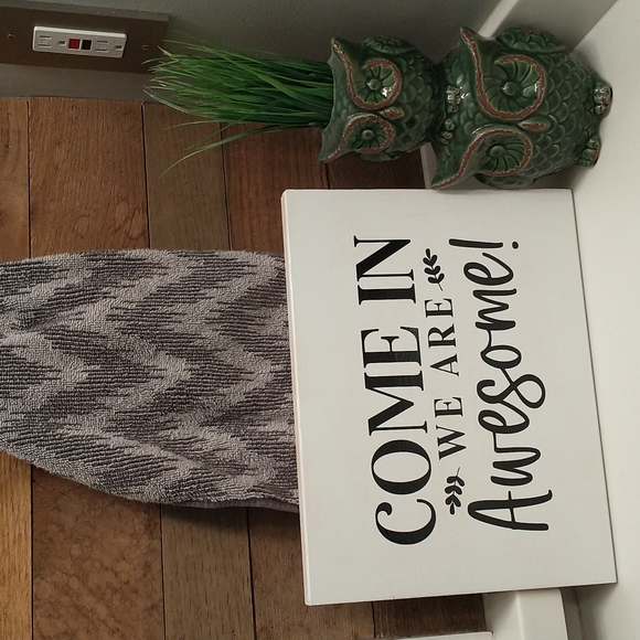 Other - Home decor/sign "come in we are awesome "